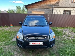 2010 Kia Sportage II Рестайлинг, чёрный, 790000 рублей, вид 2