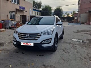 2013 Hyundai Santa Fe III, белый, 1850000 рублей, вид 3