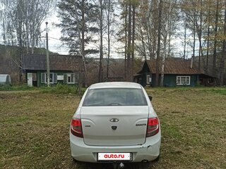 2015 Lada (ВАЗ) Granta I, белый, 365000 рублей, вид 5