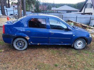 2006 Renault Logan I, синий, 120000 рублей, вид 4