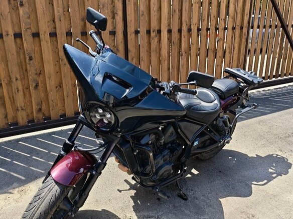 2021 Honda CMX 1100 Rebel, красный, 990000 рублей - вид 2
