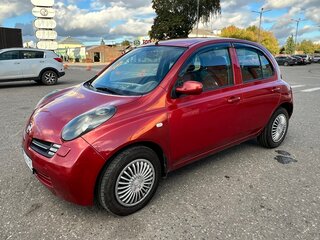2005 Nissan Micra III (K12), красный, 300000 рублей, вид 3