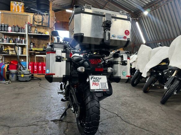 2015 Suzuki V-Strom 1000, красный, 780000 рублей - вид 7