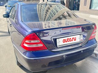 2000 Mercedes-Benz C-Класс 320 II (W203), фиолетовый, 500000 рублей, вид 4