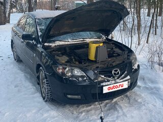 2008 Mazda 3 I (BK) Рестайлинг, чёрный, 500000 рублей, вид 1