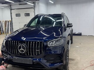 2019 Mercedes-Benz GLS 400 d II (X167), синий, 9999999 рублей, вид 4