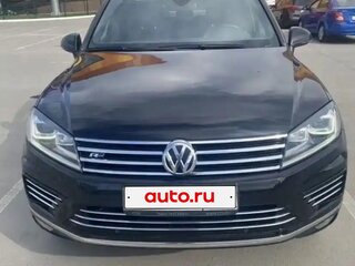 2016 Volkswagen Touareg II Рестайлинг, чёрный, 3100000 рублей, вид 3