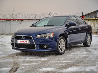 2012 Mitsubishi Lancer X Рестайлинг, синий, 900000 рублей, вид 5