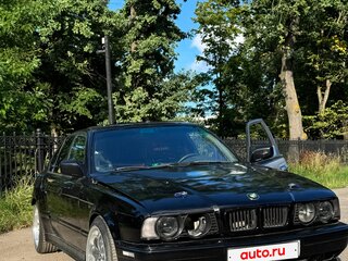 1992 BMW 5 серии 520i III (E34), чёрный, 580000 рублей, вид 4