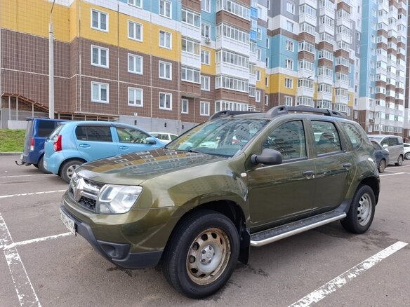 2016 Renault Duster I Рестайлинг, зелёный, 1480000 рублей - вид 1