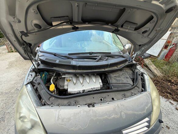 2004 Renault Scenic II, серый - вид 5