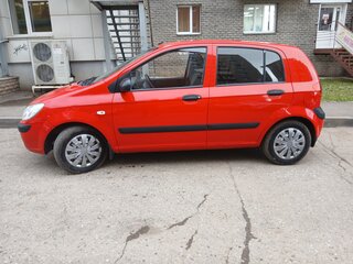 2010 Hyundai Getz I Рестайлинг, красный, 420000 рублей, вид 2