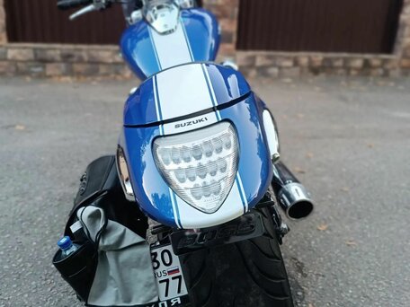 2012 Suzuki Boulevard M109R, синий, 1091000 рублей, вид 4
