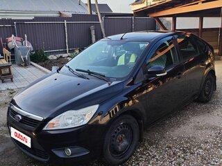 2010 Ford Focus II Рестайлинг, чёрный, 392000 рублей, вид 1