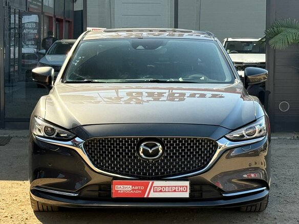 2019 Mazda 6 III (GJ) Рестайлинг 2, серый, 2960000 рублей - вид 3