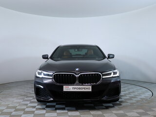 2020 BMW 5 серии 540i xDrive VII (G30/G31/G38) Рестайлинг, серый, 5790214 рублей, вид 2