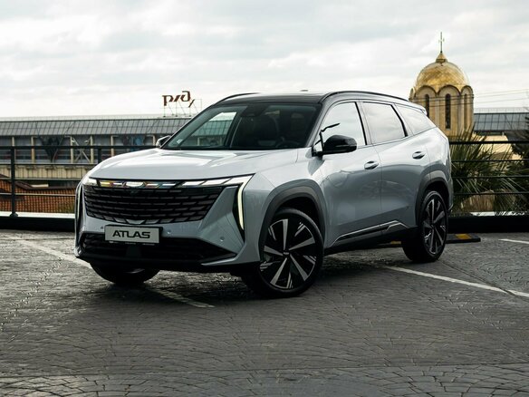 2026 Geely Atlas II, серебристый, 4229990 рублей