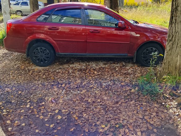 2010 Chevrolet Lacetti I, красный, 350000 рублей - вид 1