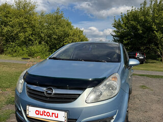 2007 Opel Corsa D, голубой, 320000 рублей, вид 1