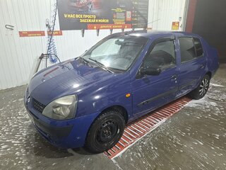 2004 Renault Symbol I Рестайлинг, синий, 180000 рублей, вид 1
