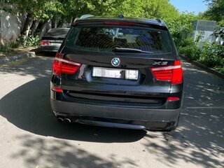 2013 BMW X3 28i xDrive II (F25), чёрный, 1800000 рублей, вид 4