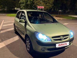 2007 Hyundai Getz I Рестайлинг, зелёный, 700000 рублей, вид 3