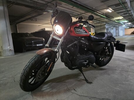 2008 Harley-Davidson Sportster 883, оранжевый, 700000 рублей, вид 1