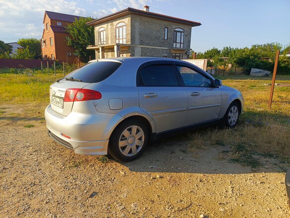 2007 Chevrolet Lacetti I, серебристый, 350000 рублей - вид 3