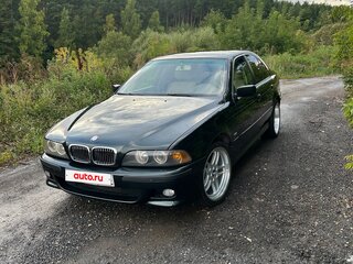 2001 BMW 5 серии 525i IV (E39) Рестайлинг, зелёный, 700000 рублей, вид 1