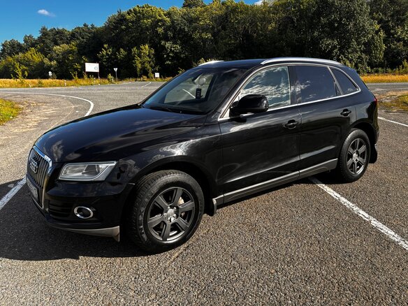 2012 Audi Q5 I (8R) Рестайлинг, чёрный - вид 5