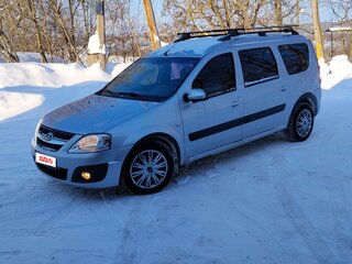 2013 Lada (ВАЗ) Largus I, серебристый, 650000 рублей, вид 1