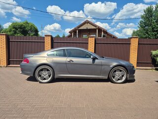 2008 BMW 6 серии 630i II (E63/E64) Рестайлинг, серый, 5100000 рублей, вид 4