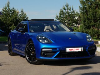 2018 Porsche Panamera Turbo II, синий, 10000000 рублей, вид 1