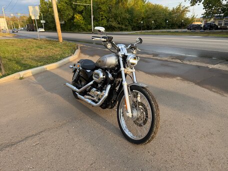 2008 Harley-Davidson Sportster 1200, серебристый, 699000 рублей, вид 2