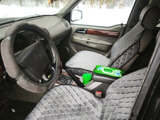 2003 SsangYong Musso I Рестайлинг, чёрный, 350000 рублей, вид 4