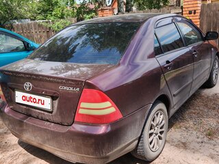 2002 Toyota Corolla IX (E120, E130), красный, 509000 рублей, вид 2