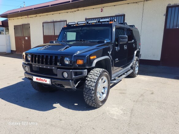 2008 Hummer H2 I Рестайлинг, чёрный, 4800000 рублей - вид 2