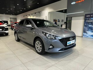 2021 Hyundai Solaris II Рестайлинг, серый, 1300000 рублей, вид 3