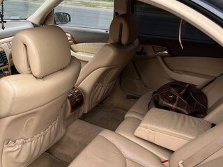 2002 Mercedes-Benz S-Класс 500 Long IV (W220) Рестайлинг, чёрный, 820000 рублей, вид 5