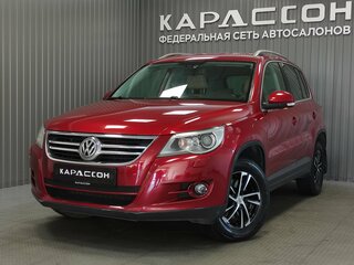2009 Volkswagen Tiguan I, красный, 980000 рублей, вид 1