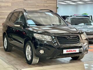 2012 Hyundai Santa Fe II Рестайлинг, чёрный, 1090000 рублей, вид 4