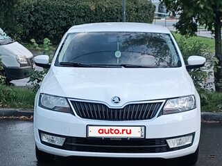 2018 Skoda Rapid I Рестайлинг, белый, 597000 рублей, вид 1