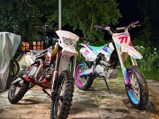 2022 Wels CRF 125, красный, 80000 рублей, вид 4