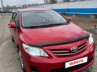 2012 Toyota Corolla X (E140, E150) Рестайлинг, красный, 1000000 рублей, вид 2