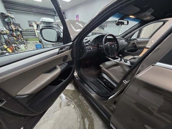 2013 BMW X3 28i xDrive II (F25), коричневый, 1800000 рублей - вид 6