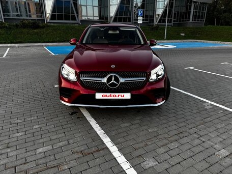 2017 Mercedes-Benz GLC Coupe 250 d I (C253), пурпурный, 3900000 рублей, вид 3
