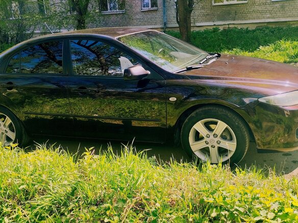 2007 Mazda 6 I (GG) Рестайлинг, красный, 630000 рублей - вид 5