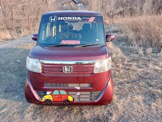 2013 Honda N-BOX I, пурпурный, 690000 рублей, вид 2