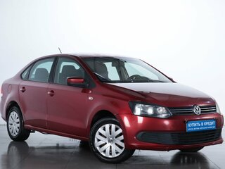2015 Volkswagen Polo V, красный, 699000 рублей, вид 1