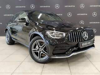 2020 Mercedes-Benz GLC Coupe 300 d I (C253) Рестайлинг, чёрный, 4990000 рублей, вид 3